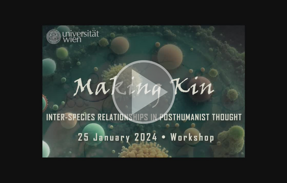 Video thumnail featuring the event poster of the Making Kin workshop