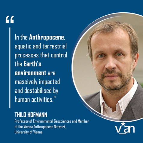 Image featuring a quote by and photograph of VAN member Thilo Hofmann