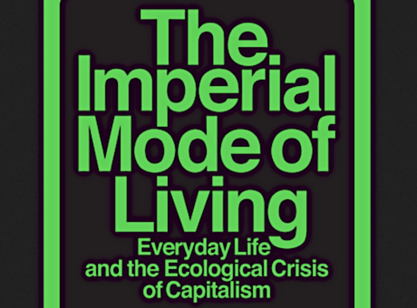 Book Cover 'The Imperial Mode of Living' (Verso 2021)