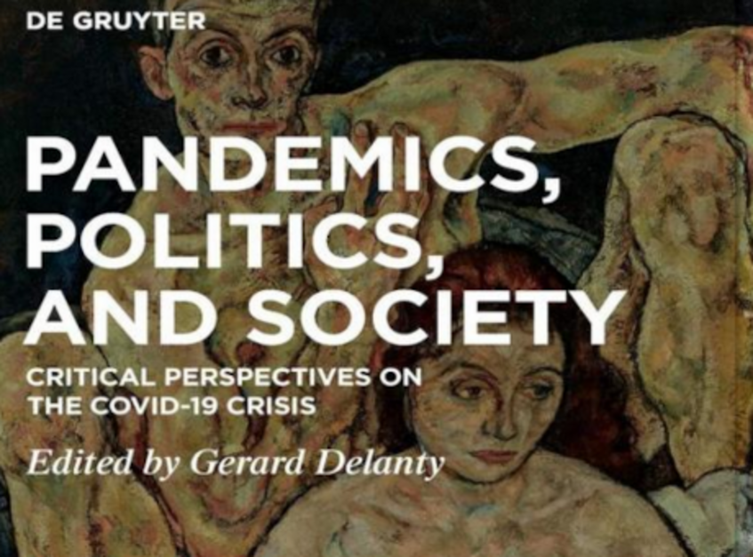 Book Cover 'Pandemics, Politics, and Society' (De Gruyter 2021)