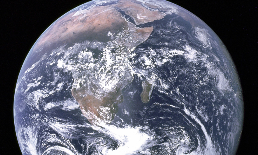 Earth seen from space (NASA image)