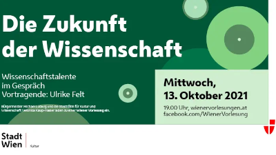 Teaser image by Wiener Vorlesungen for the event "Die Zukunft der Wissenschaft"